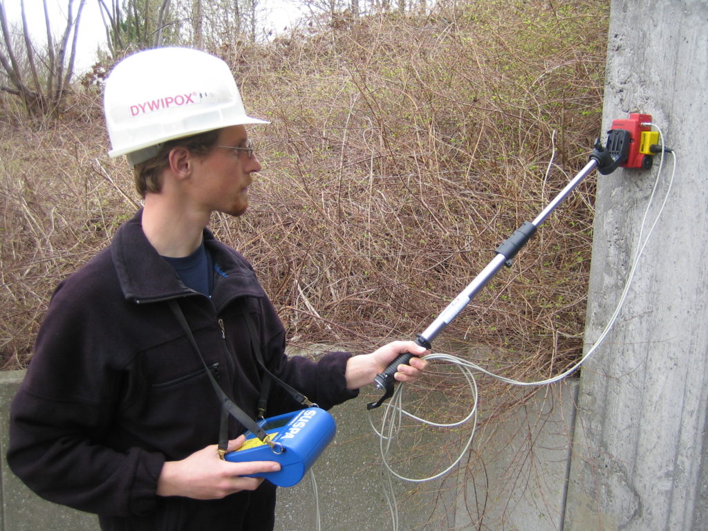 Bauwerksuntersuchung-Betondeckungsmessung